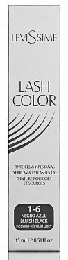 Краска для бровей и ресниц, № 1.6 иссиня-черный / Lash Color 15 мл