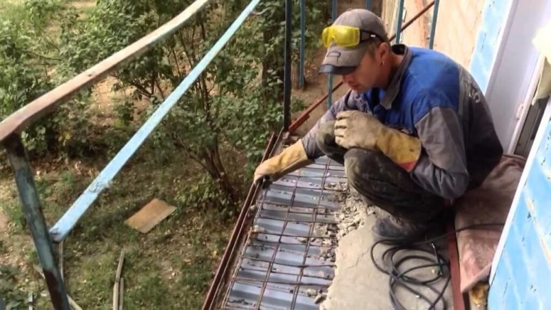 Анализ и виды ремонтов балконных плит