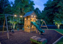 Детская площадка на дачном участке: как сделать детям уютное место для игр