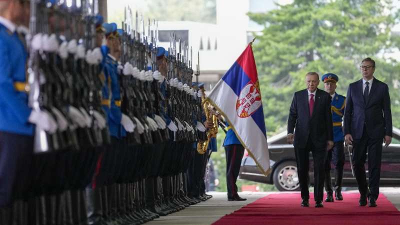 Вучич оценил визит Эрдогана в Сербию