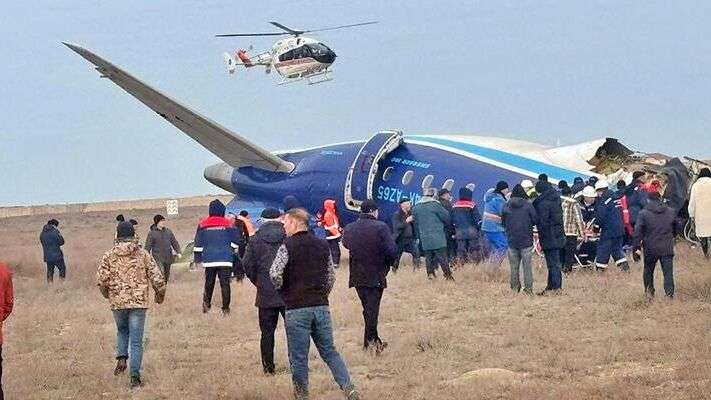 В авиакатастрофе в Актау выжили 28 человек